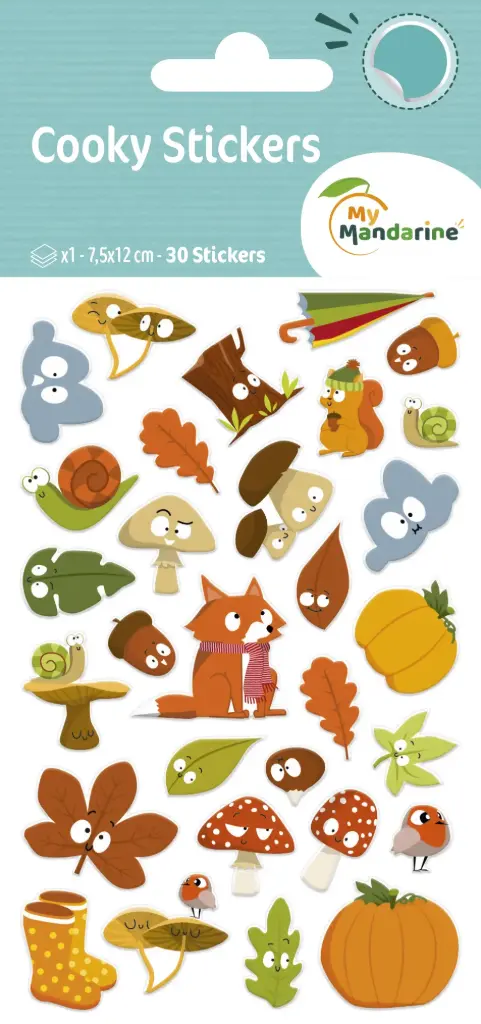 COOKY STICKERS AUTOMNE