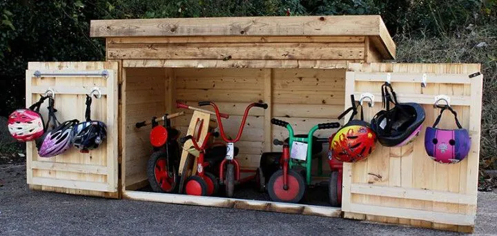 ABRI DE RANGEMENT POUR TRICYCLES