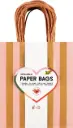 SACS EN PAPIER "AMORE", LOT DE 20