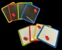 ARDOISE METAL DOUBLE FACE, LOT DE 4 ASSORTIES
