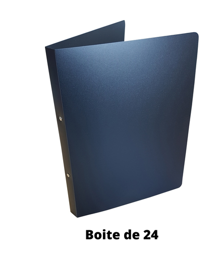 [3016B4] MINI 2A A4 BLACK RING FILE BOX OF 24