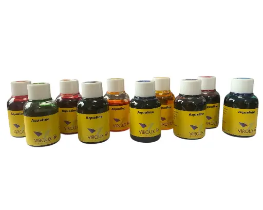 [5002] AQUALINE: FLÜSSIGE AQUARELLFARBE, 10 x 60 ml