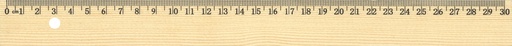 [7403] 30CM WOODEN SLAT