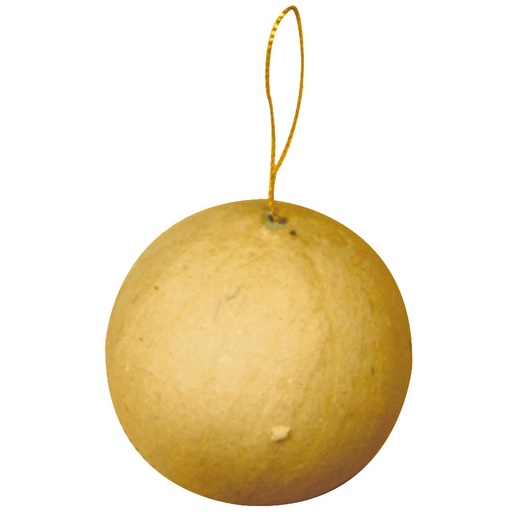 [8110] Weihnachtskugel aus Pappe, Stück