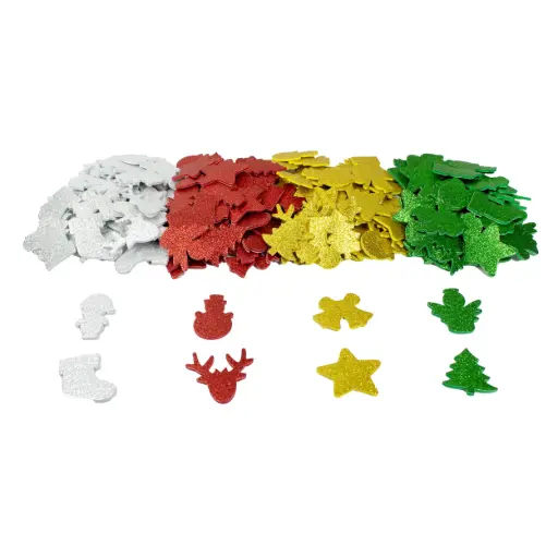 [821494] CHRISTMAS FOAM STICKERS/200