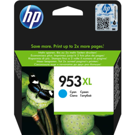 [HPF6U16AE] HP 953XL CYAAN CARTRIDGE