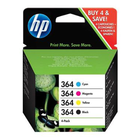 [HPN9J73AE] HP 364 COMBIPACK CARTRIDGES N/J/C/M