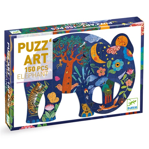 [SA7611] PUZZ'ART: OLIFANT, 150 STUKS