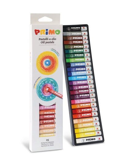 [5255] SCHOOLKWALITEIT OLIEPASTELS, DOOS VAN 25