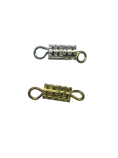 [8323B] SCREW NECKLACE CLASP, 20 PIECES