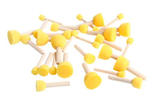 [5730] TAMPONS MOUSSE, LOT DE 30