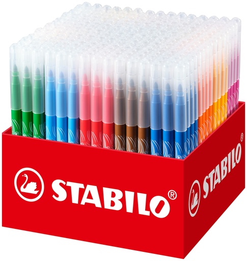 [5375XL] STABILO POWER CLASSPACK XL MARKERS, 240 STUKS