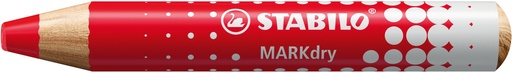 [528101] STABILO MARKdry ROT, 5er-Pack