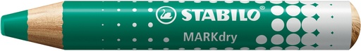 [528103] STABILO MARKdry GREEN, BOX OF 5