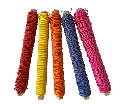 [8148B] 50G COLOURED WIRE / 5 ASSORTED