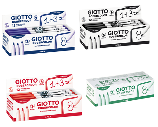 WHITEBOARD MARKERS, BOX OF 12* COLOUR