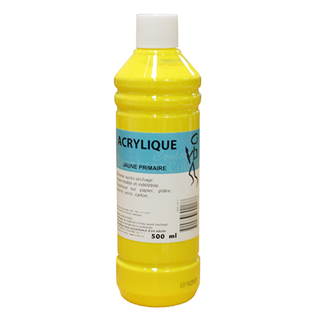 COULEUR ACRYL BRILLANTE 500CC *À LA COULEUR