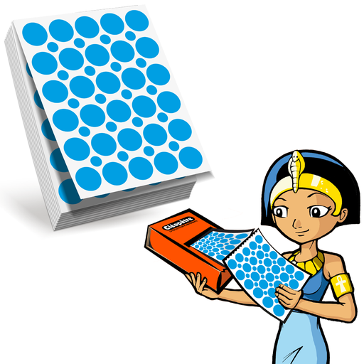 [829902] REFILL 1 SCREEN 60 SHEETS "ECO-PACK", BLUE