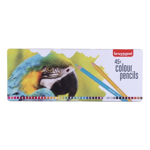 [BA003] BRUYNZEEL PARROT BOX OF 45 PENCILS
