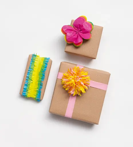 TISSUE PAPER, 26 SHEETS PLAIN *COLOR-ASSORTED