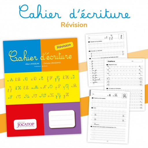 [JC9296] CAHIER D'ÉCRITURE RÉVISION