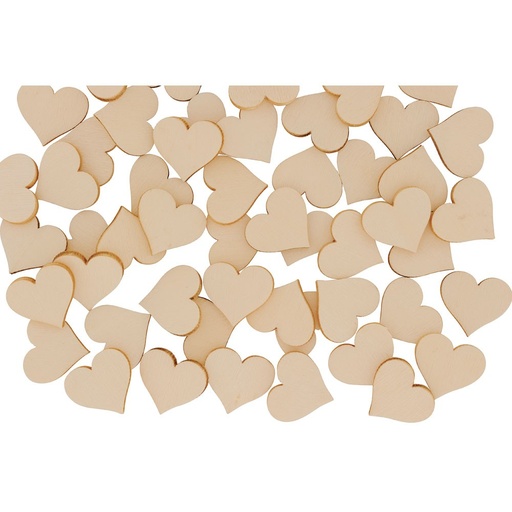 [80940B] COEURS DÉCORATIFS, SAC DE 100
