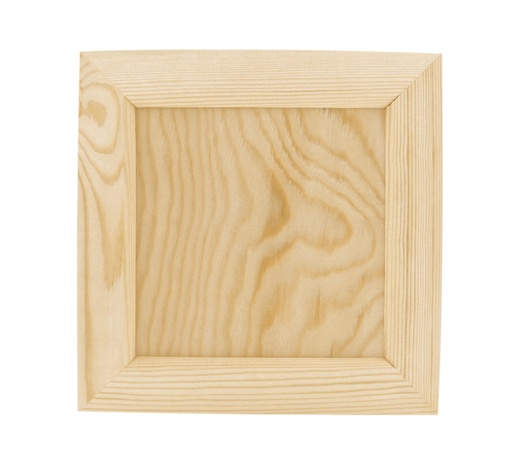 [8021] QUADRATISCHER HOLZRAHMEN, 21,5 X 21,5 CM
