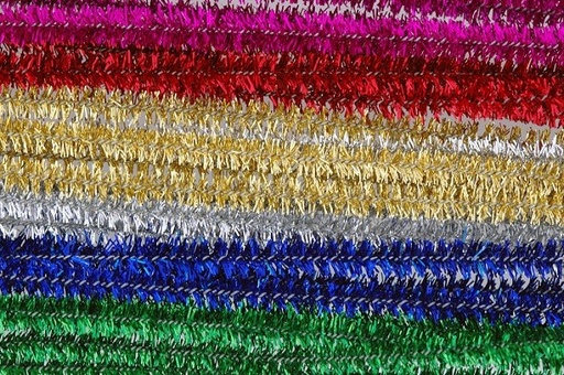 [812401] COLOR METAL CATERPILLAR, 100 STRANDS