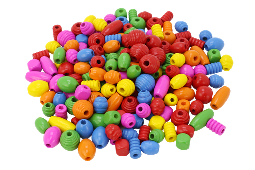 [8264P] 500 g houten kralen in verschillende kleuren