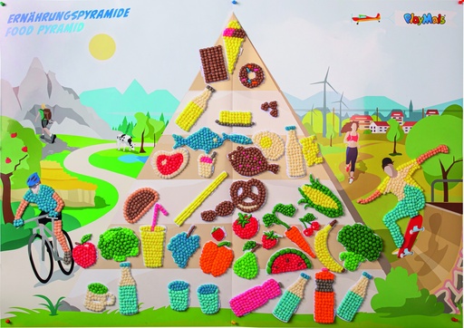 [8778] PLAYMAIS MOSAIC FOOD PYRAMID