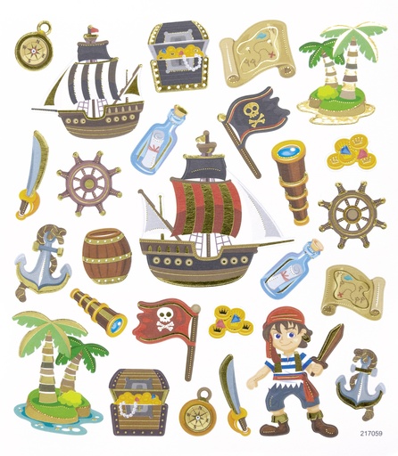 [847911] "PIRATEN" STICKERS