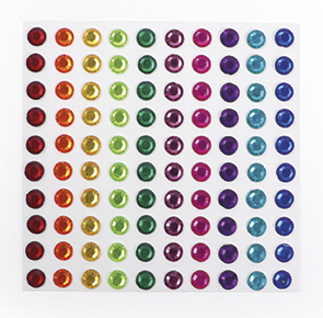 [847922] Felle kleuren diamant strass