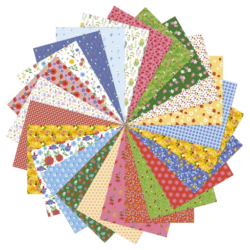 [22450] Flower Paper, 96 Sheets