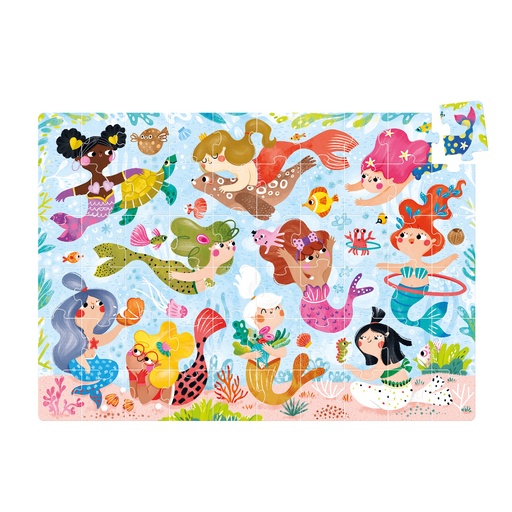 [SA7607] JUMBO PUZZLE THE MERMAIDS, 60 PCS