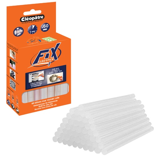 [0477B] MEGABOX MIT 60 CLEOPATRA-KLEBESTIFTEN, 7 MM