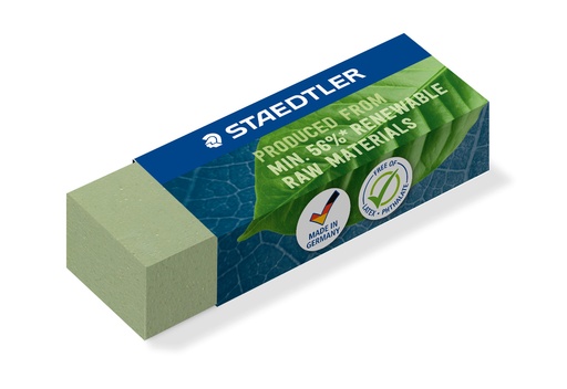[5604] STAEDTLER ECO OLIJFGROENE GUM, PER STUK