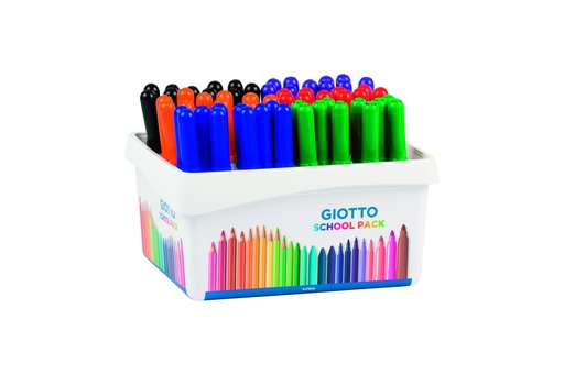 [538105] GIOTTO WHITEBOARDMARKERS, SCHOOLPAK VAN 60 STUKS