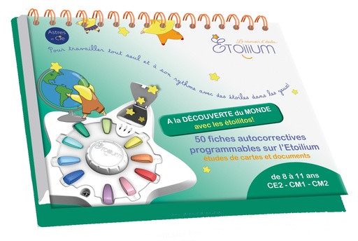 [ET006] ÉTOILIUM NOTITIEBOEK "DE WERELD ONTDEKKEN"