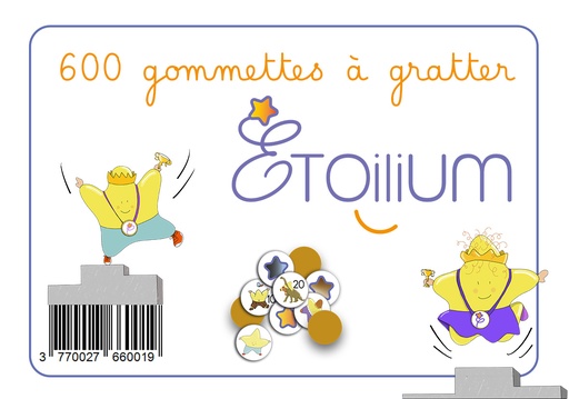 [ET008] ÉTOILIUM STICKERS, PACK OF 600
