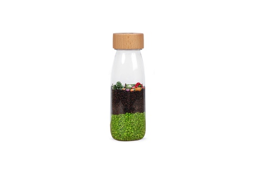 [9711] SENSORISCHE FLES "LEER" GROENTEN