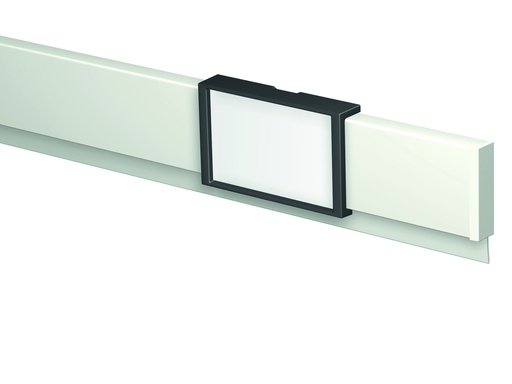 [55723] "ME-CLIP" ZWART, 10 STUKS