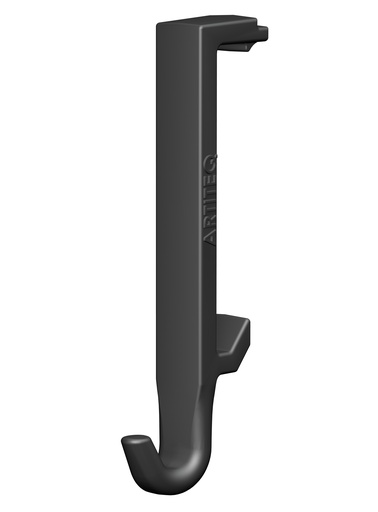 [55722] "CLIP" ZWARTE HAKEN, 10 STUKS