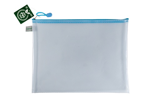 [351501] PVC-FREIE A4-TRAGETASCHE, PASTELLBLAU