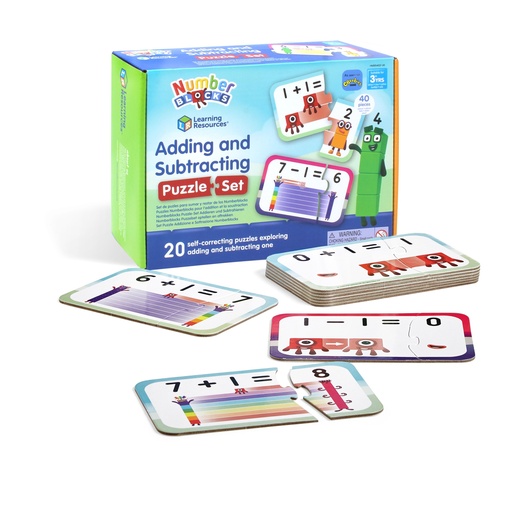 [LR9464] NUMBERBLOCKS®: PUZZLES ADDITIONS ET SOUSTRACTIONS