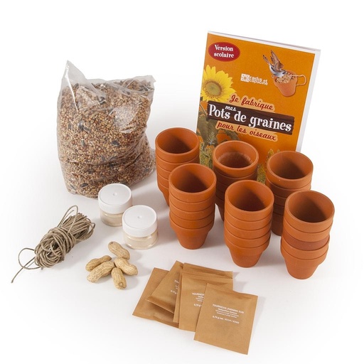 [26840] I MAKE MY OWN POTS OF BIRD SEEDS