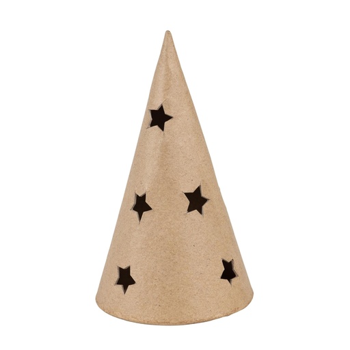 [80841] FIR CONE WITH STARS