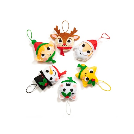 [814122] MINI COUZ'IN, CHRISTMAS PENDANTS
