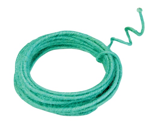 [83153] CORDE JUTE ARMÉE VERT D'EAU