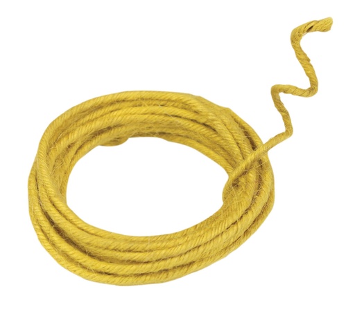 [83154] MOSTERD VERSTERKT JUTE TOUW