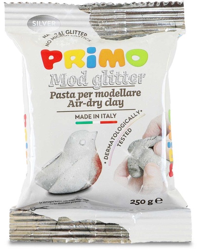 [82255] PRIMO MOD GLITZER GRAU, 250GR